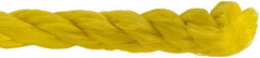 Value Collection - 1,200' Max Length Polypropylene Twisted Rope - 1/2" Diam, 472 Lb Capacity - Americas Tooling