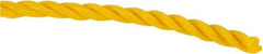 Value Collection - 1,200' Max Length Polypropylene Twisted Rope - 3/16" Diam, 81 Lb Capacity - Americas Tooling