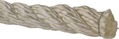 Value Collection - 600' Max Length Nylon Twisted Rope - 3/4" Diam, 1,597 Lb Capacity - Americas Tooling