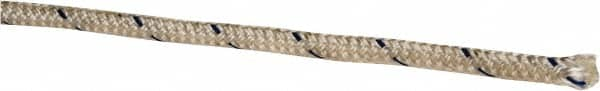 Value Collection - 600' Max Length Nylon Double Braid Rope - 1/4" Diam, 208 Lb Capacity - Americas Tooling