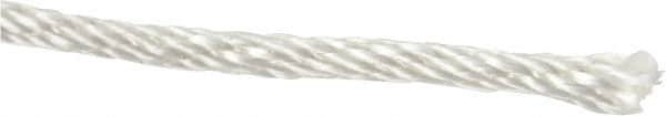 Value Collection - 1,000' Max Length Nylon Solid Braid Rope - 1/8" Diam, 39 Lb Capacity - Americas Tooling