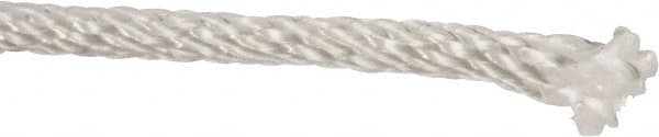 Value Collection - 1,000' Max Length Nylon Solid Braid Rope - 5/32" Diam, 55 Lb Capacity - Americas Tooling