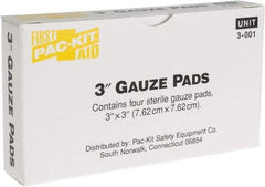 Medique - 3" Long x 3" Wide, General Purpose Pad - Yellow - Americas Tooling