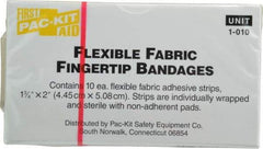 Medique - Fingertip Self-Adhesive Bandage - Yellow, Woven Fabric Bandage - Americas Tooling