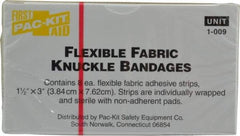 Medique - Knuckle Self-Adhesive Bandage - Yellow, Woven Fabric Bandage - Americas Tooling