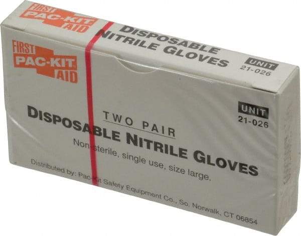 Medique - Latex Disposable Gloves - Orange - Americas Tooling