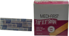 Medique - 3" Long x 7/8" Wide, General Purpose Self-Adhesive Bandage - Woven Fabric Bandage, Latex Free - Americas Tooling