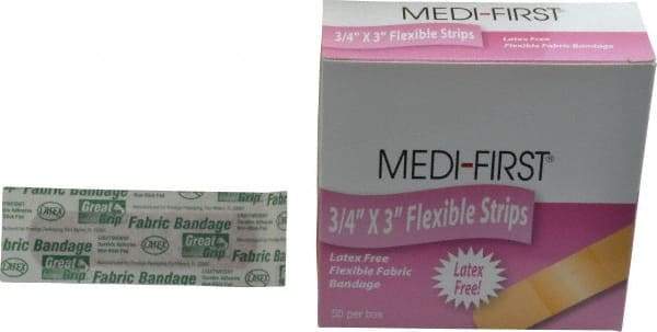 Medique - 3" Long x 3/4" Wide, General Purpose Self-Adhesive Bandage - Woven Fabric Bandage - Americas Tooling