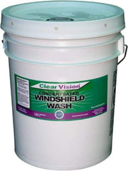 Clear Vision - Water-Based Solution Windshield Washer Fluid - 5 Gal Pail - Americas Tooling