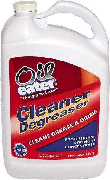 Oil Eater - 2-Butoxyethanol Multipurpose Cleaner/Degreaser - 1 Gal. Bottle, 30°F Freezing Point - Americas Tooling