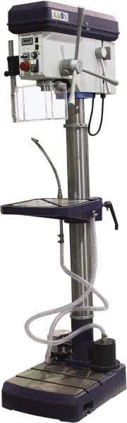 Palmgren - 16" Swing, Variable Speed Pulley Drill Press - 12 Speed, 2 hp, Single Phase - Americas Tooling