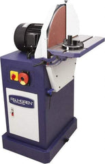 Palmgren - 20" Diam, 1,750 RPM, Three Phase Disc Sanding Machines - 22-11/16" Long Table x 8-1/2" Table Width, 27-3/4" Overall Length x 46-7/16" Overall Height - Americas Tooling