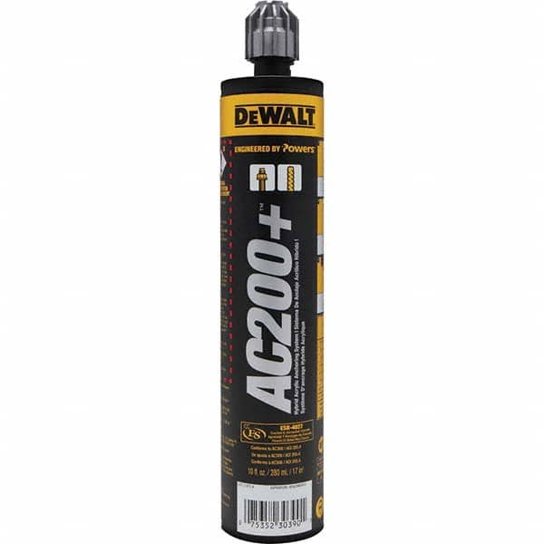 DeWALT Anchors & Fasteners - Anchoring Adhesives Adhesive Material: Acrylic Volume (fl. oz.): 9.50 - Americas Tooling