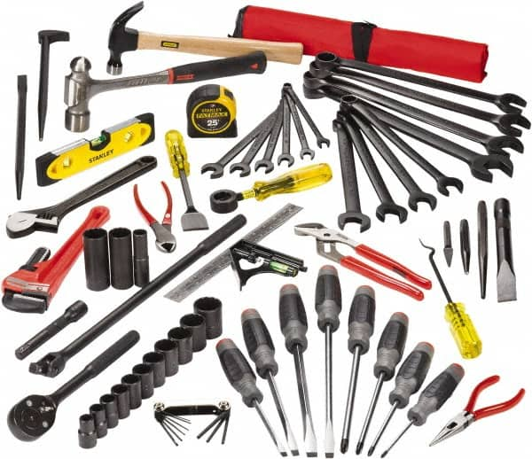 Proto - 67 Piece 1/4, 3/8, 1/2 & 3/4" Drive Master Tool Set - Comes in Top Chest - Americas Tooling