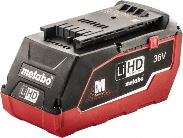 Metabo - 36 Volt Lithium-Ion Power Tool Battery - 6.2 Ahr Capacity, 2 hr Charge Time, Series 36V LiHD - Americas Tooling