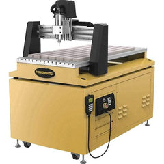 Powermatic - Single Phase, 24,000 RPM, 230 Volt, CNC Mill Drill Machine - 39-11/64" Long x 28-25/64" Wide Table - Americas Tooling