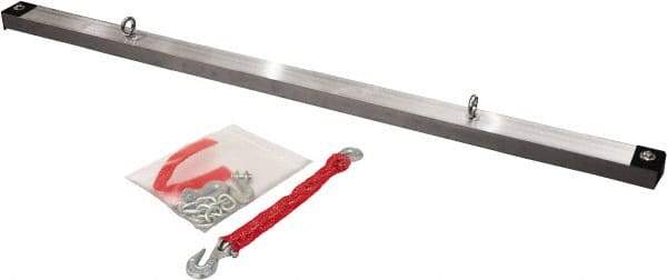 Sweepex - 48" Long Magnetic Sweeper Bar - 2" Wide x 2" High, 1 to 2" Clearance - Americas Tooling