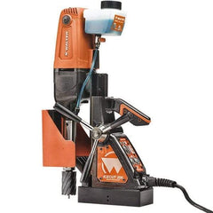 WALTER Surface Technologies - 1/2" Chuck, Portable Electromagnetic Drill Press - 1300-2600 RPM, 10 Amps, 1200 Watts, 120 Volts - Americas Tooling