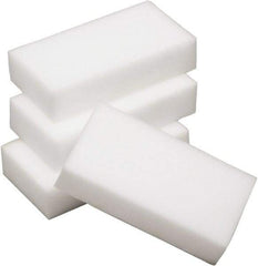 Ability One - 2.3" Long x 4.6" Wide x 1" Thick Cleansing Pad - Medium-Duty, White - Americas Tooling