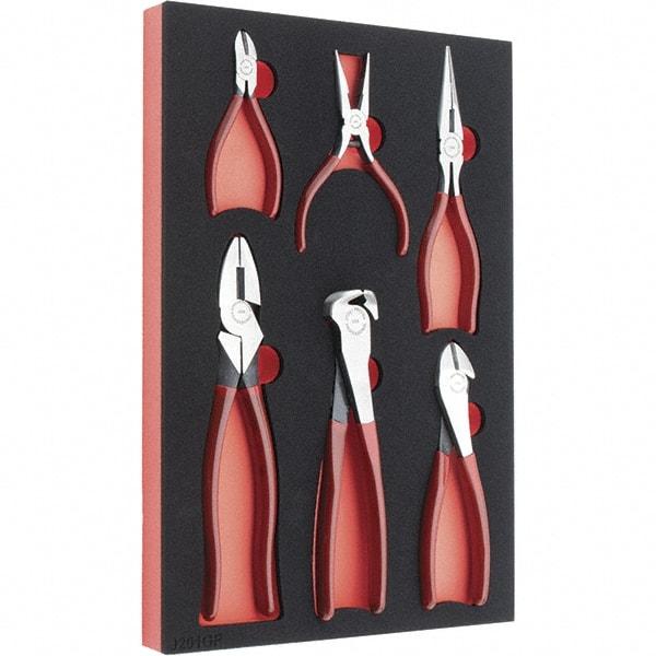 Proto - 6 Piece Crimper/Cutter Cutting Pliers - Comes in 11 x 16 Foam Insert - Americas Tooling