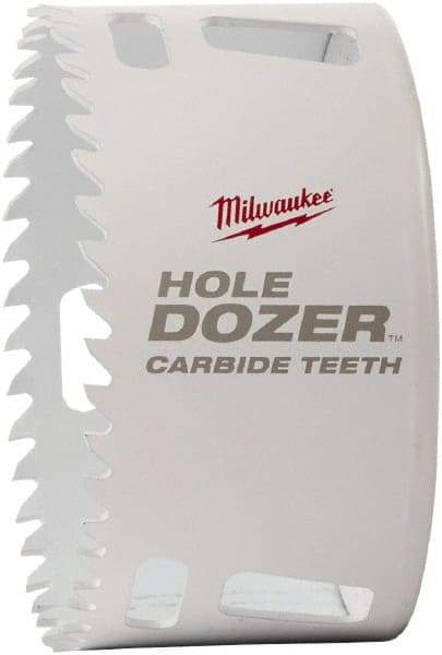 Milwaukee Tool - 1-1/4" Diam, 1-5/8" Cutting Depth, Hole Saw - Carbide-Tipped Saw, Toothed Edge - Americas Tooling