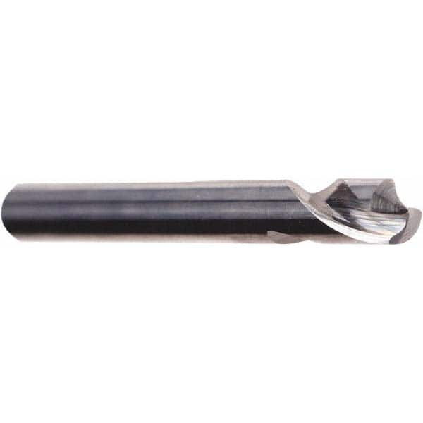 Emuge - 1/4" Body Diam, 120°, 2-1/2" OAL, Solid Carbide Spotting Drill - Americas Tooling