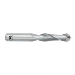 10mm Dia. - 76mm OAL - TiAlN CBD - Ball End SE EM - 2 FL - Americas Tooling