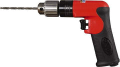 Sioux Tools - 1/4" Keyed Chuck - Pistol Grip Handle, 23,000 RPM, 12 LPS, 0.5 hp, 90 psi - Americas Tooling