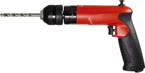 Sioux Tools - 1/2" Reversible Keyless Chuck - Pistol Grip Handle, 700 RPM, 14 LPS, 1 hp, 90 psi - Americas Tooling