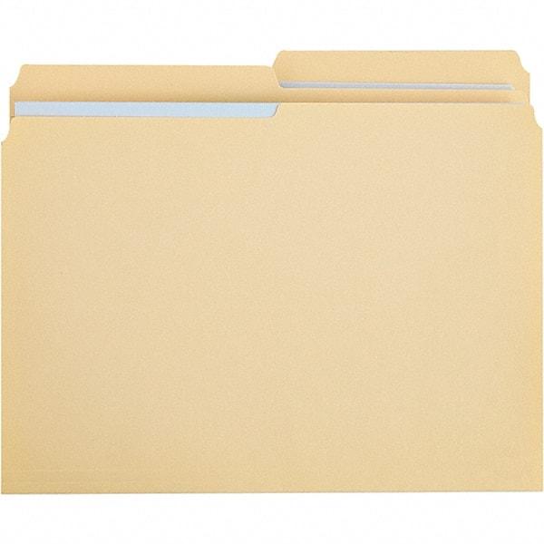 UNIVERSAL - 9-5/8 x 11-3/4", Letter Size, Manila, File Folders with Top Tab - 11 Point Stock, 1/2 Tab Cut Location - Americas Tooling