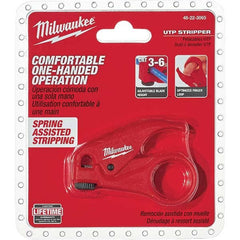 Milwaukee Tool - Wire & Cable Strippers Type: Wire Stripper Maximum Capacity: 6 AWG - Americas Tooling