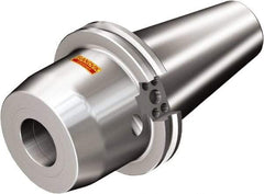 Sandvik Coromant - CAT50 Taper Shank, Hydraulic Tool Holder/Chuck - 76mm Nose Diam, 77mm Projection, 61mm Clamp Depth, 12,000 RPM, Through Coolant - Exact Industrial Supply