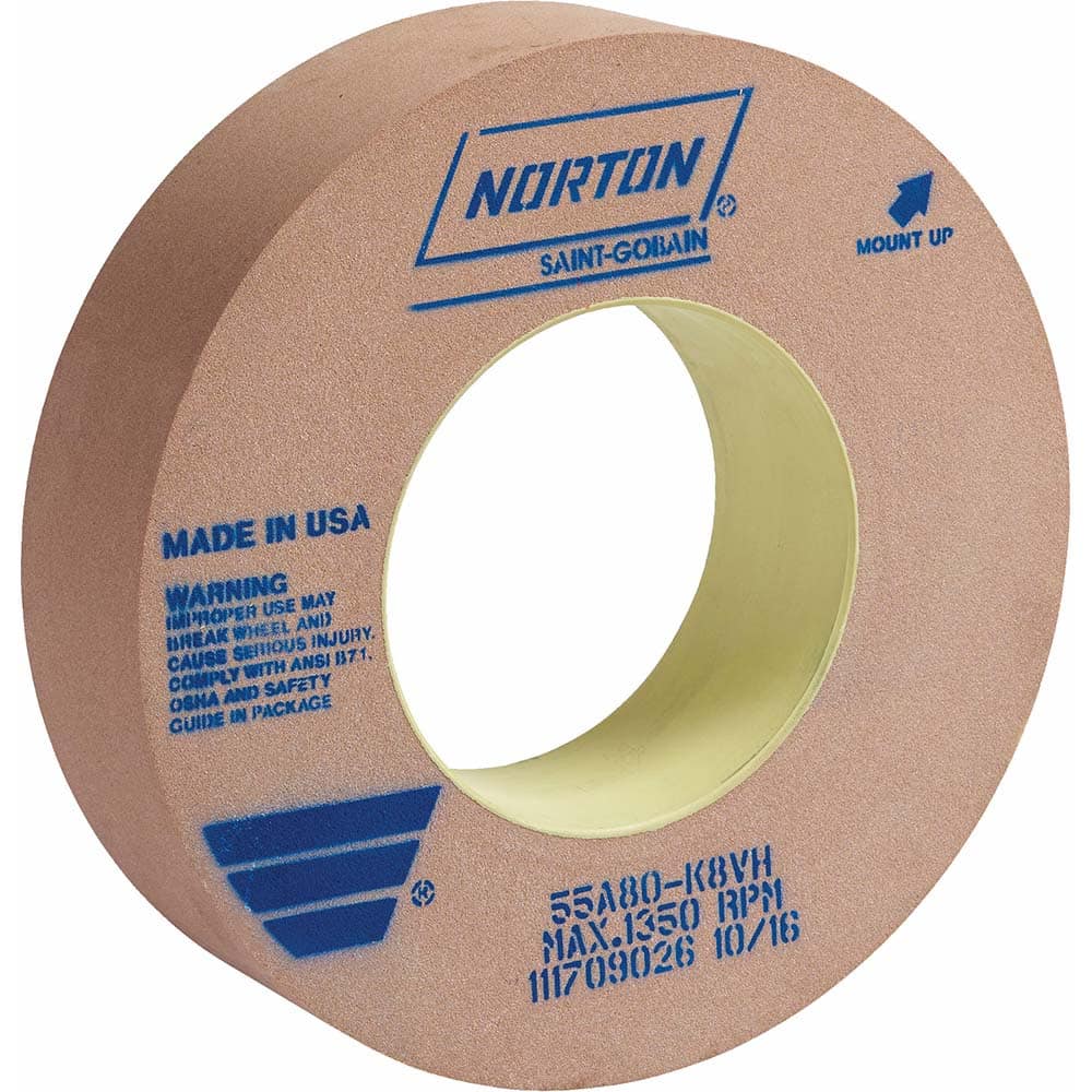 Norton - Centerless & Cylindrical Grinding Wheels Wheel Diameter (Inch): 20 Wheel Width (Inch): 8 - Americas Tooling