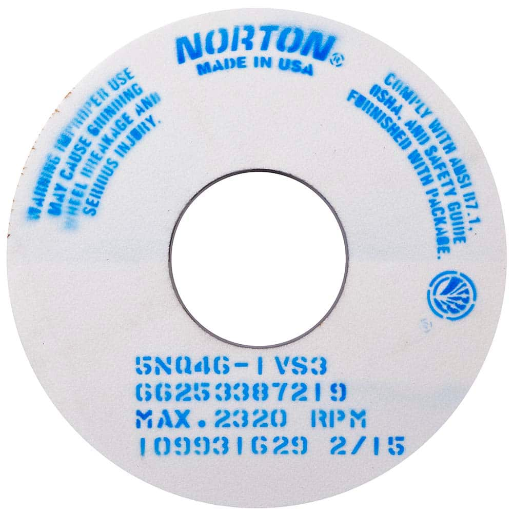 Norton - Tool & Cutter Grinding Wheels Wheel Type: Type 1 Wheel Diameter (Inch): 14 - Americas Tooling