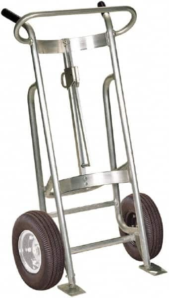 Valley Craft - 800 Lb Load Capacity, 30 & 55 Gal Drum Hand Truck - For 30 Gal & 55 Gal Drums - Americas Tooling