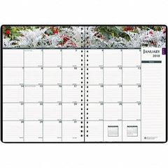 House of Doolittle - 128 Sheet, 7 x 10", Weekly/Monthly Planner - Black - Americas Tooling