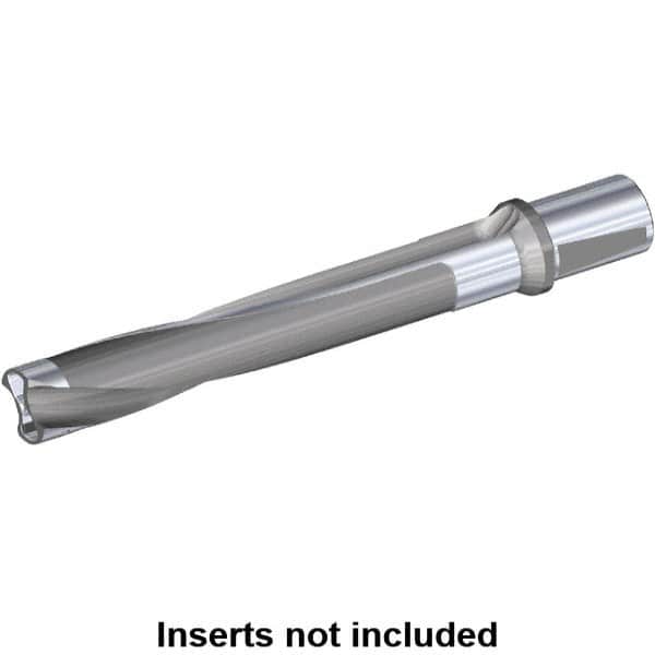 Kennametal - Series KSEM Plus, Head Connection FDS56, 3xD, 50mm Shank Diam, Drill Body - 259mm Drill Body Length to Flange, WD Toolholder, 327mm OAL, 259mm Drill Body Length, 156mm Flute Length, Whistle Notch Shank, Through Coolant - Americas Tooling