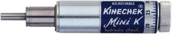 Deschner - 1/2" Stroke Length, 2.5 Lb Min Operating Force, Standard Linear Motion Speed Controller - 4.22" OAL, 400 Max psi, 135°F Max - Americas Tooling