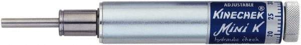 Deschner - 1" Stroke Length, 2.5 Lb Min Operating Force, Standard Linear Motion Speed Controller - 5.72" OAL, 400 Max psi, 135°F Max - Americas Tooling