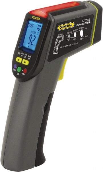 General - -40 to 220°C (-40 to 428°F) Infrared Thermometer - 8:1 Distance to Spot Ratio - Americas Tooling