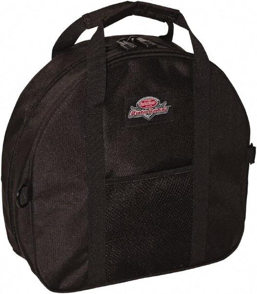 Bucket Boss - 2 Pocket Black Polyester Cable & Tool Bag - 4-13/64" Wide x 14-1/2" Deep x 13-51/64" High - Americas Tooling