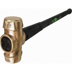 Wilton - Non-Sparking Hammers Tool Type: Brass Hammer Head Material: Brass - Americas Tooling