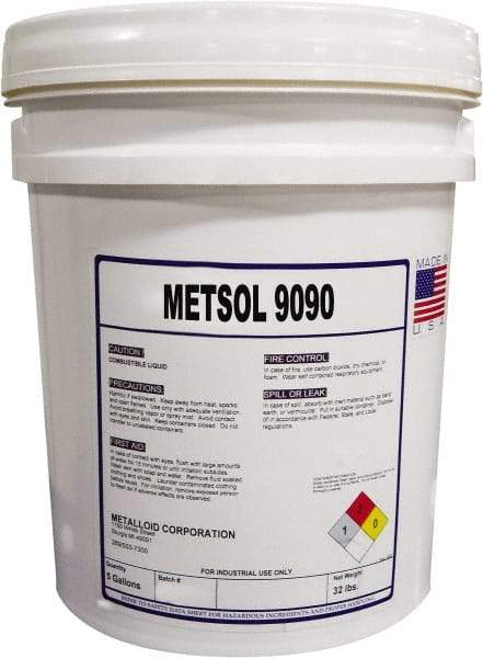 Metalloid - Metsol 9090, 55 Gal Drum Cutting Fluid - Water Soluble - Americas Tooling