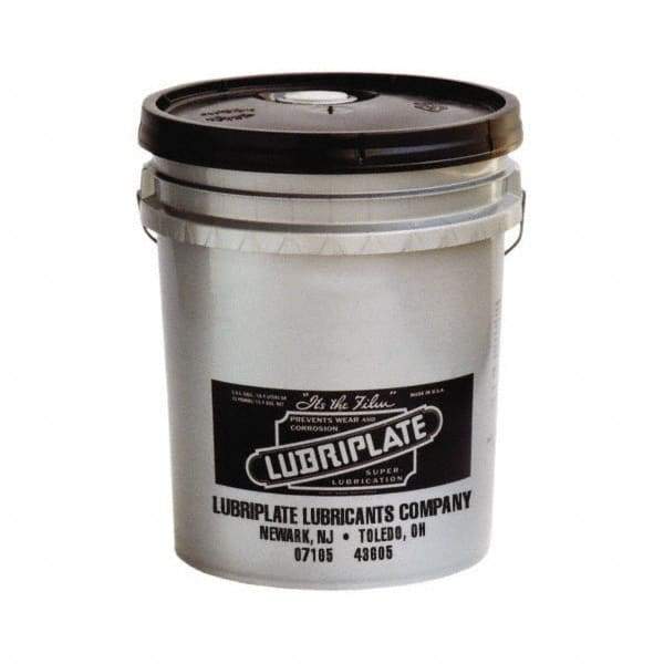 Lubriplate - 5 Gal Pail, Mineral Hydraulic Oil - SAE 20, ISO 46, 46.34 cSt at 40°, 6.4 cSt at 100°C - Americas Tooling