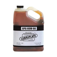 Lubriplate - 1 Gal Bottle, Mineral Gear Oil - 15°F to 280°F, 650 SUS Viscosity at 100°F, 84 SUS Viscosity at 210°F, ISO 100 - Americas Tooling