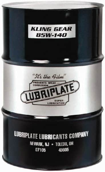 Lubriplate - 55 Gal Drum, Mineral Gear Oil - 40°F to 290°F, 1866 SUS Viscosity at 100°F, 140 SUS Viscosity at 210°F, ISO 460 - Americas Tooling