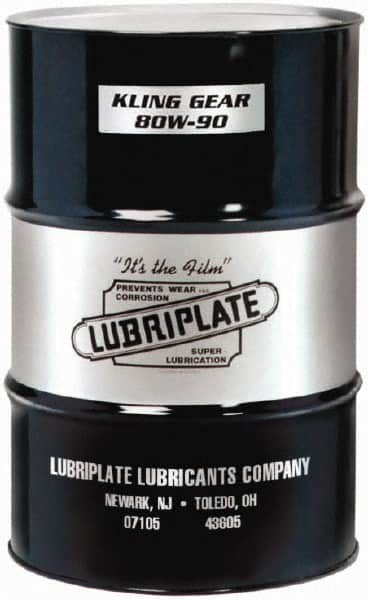 Lubriplate - 55 Gal Drum, Mineral Gear Oil - 25°F to 310°F, 816 SUS Viscosity at 100°F, 89 SUS Viscosity at 210°F, ISO 150 - Americas Tooling