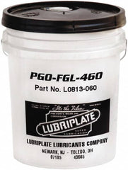 Lubriplate - 5 Gal Pail, Synthetic Gear Oil - 17°F to 443°F, 477 St Viscosity at 40°C, 83 St Viscosity at 100°C, ISO 460 - Americas Tooling