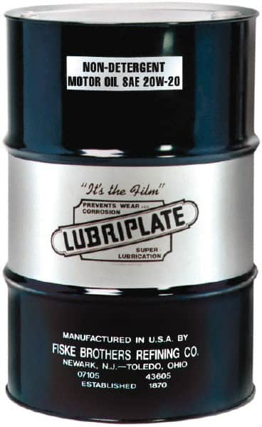 Lubriplate - 55 Gal Nondetergent Automotive Oil - Grade 20W-20 - Americas Tooling