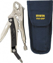 Irwin - Locking Pliers Multi-Tool Set - 5-1/2" OAL - Americas Tooling